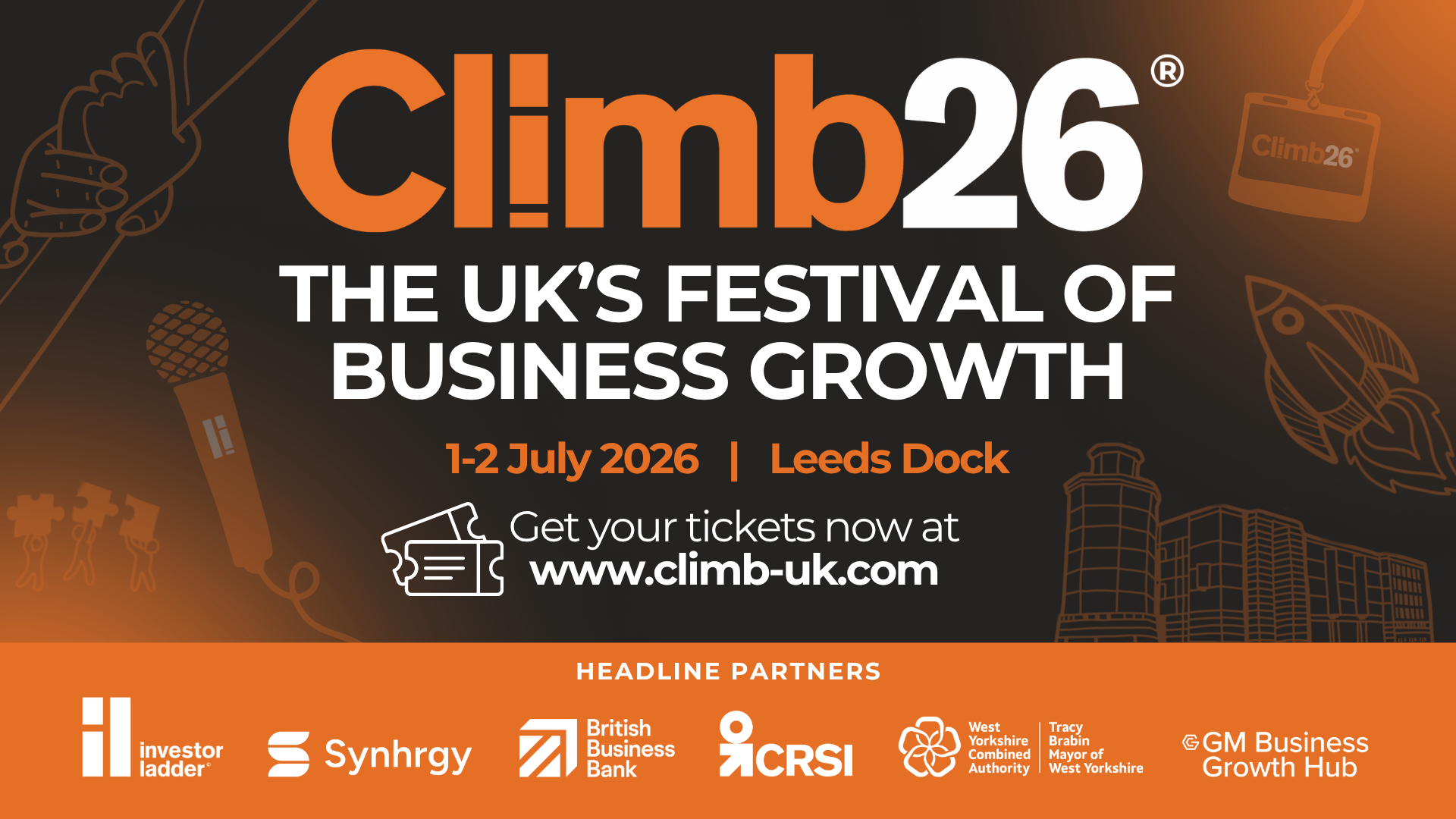 NoCodeLab has four sessions at Climb26 in Leeds this week. Here is where to find us!