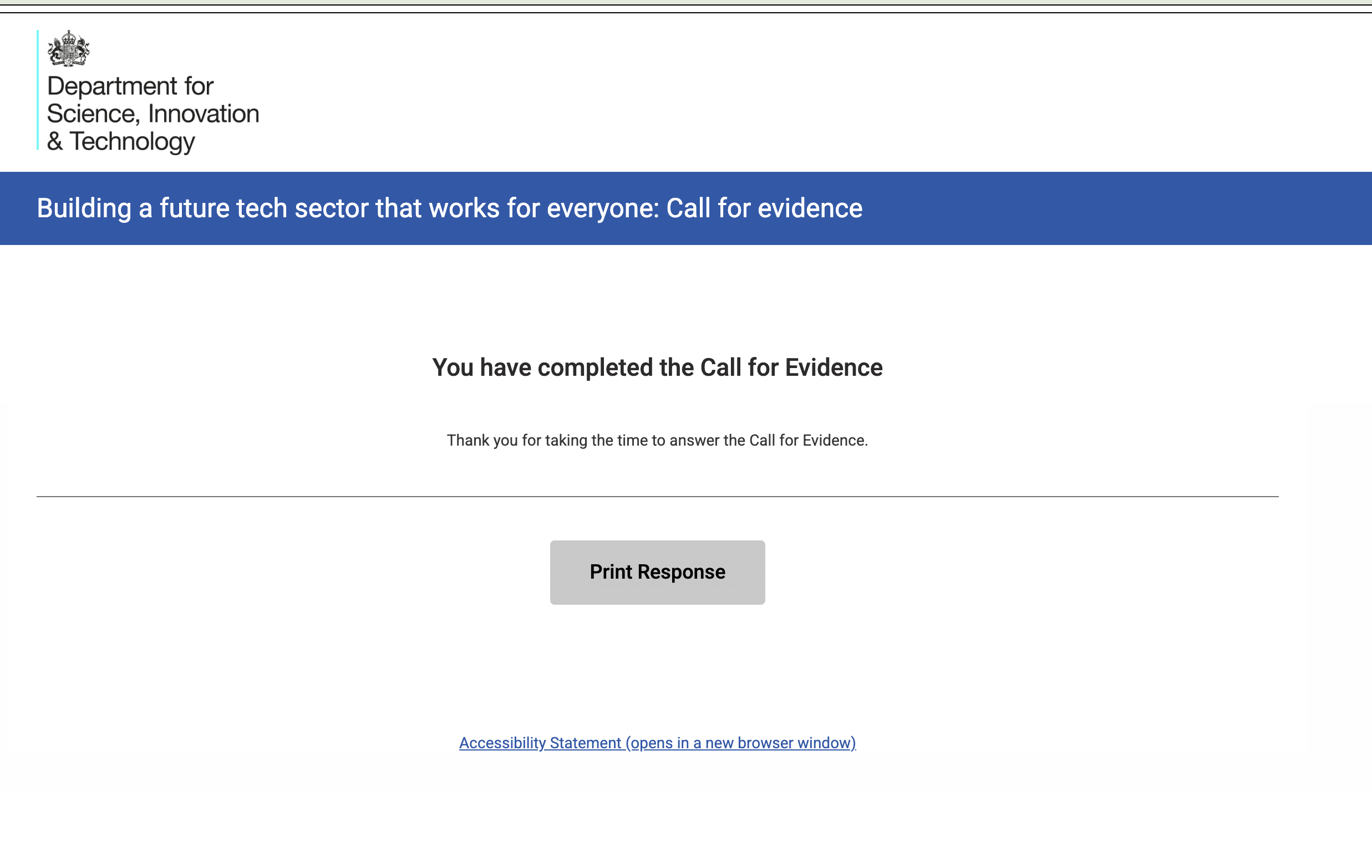 WE SUBMITTED TO THE UK GOVERNMENT'S WOMEN IN TECH CALL FOR EVIDENCE. HERE'S WHAT WE SAID